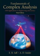 Book cover of "Fundamentals of Complex Analysis" by Saff and Snider